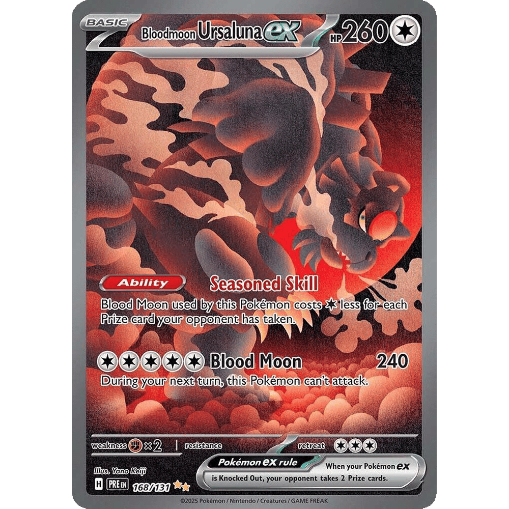 Bloodmoon Ursaluna ex - SV: Prismatic Evolutions (PRE)