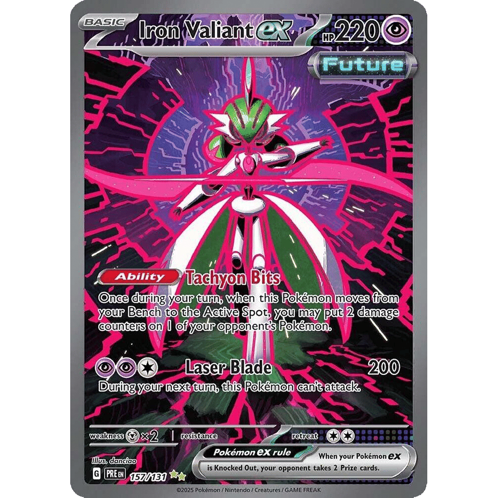 Iron Valiant ex - SV: Prismatic Evolutions (PRE)
