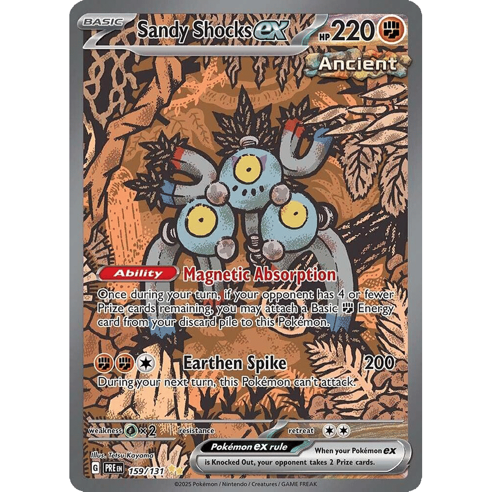 Sandy Shocks ex - 159/131 - SV: Prismatic Evolutions (PRE)