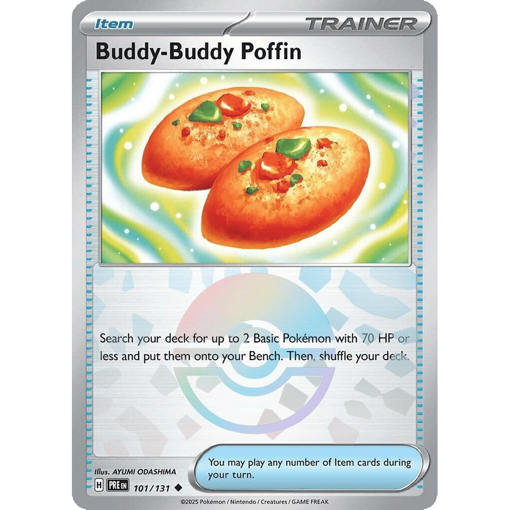 Buddy-Buddy Poffin (Poke Ball Pattern) - SV: Prismatic Evolutions (PRE)