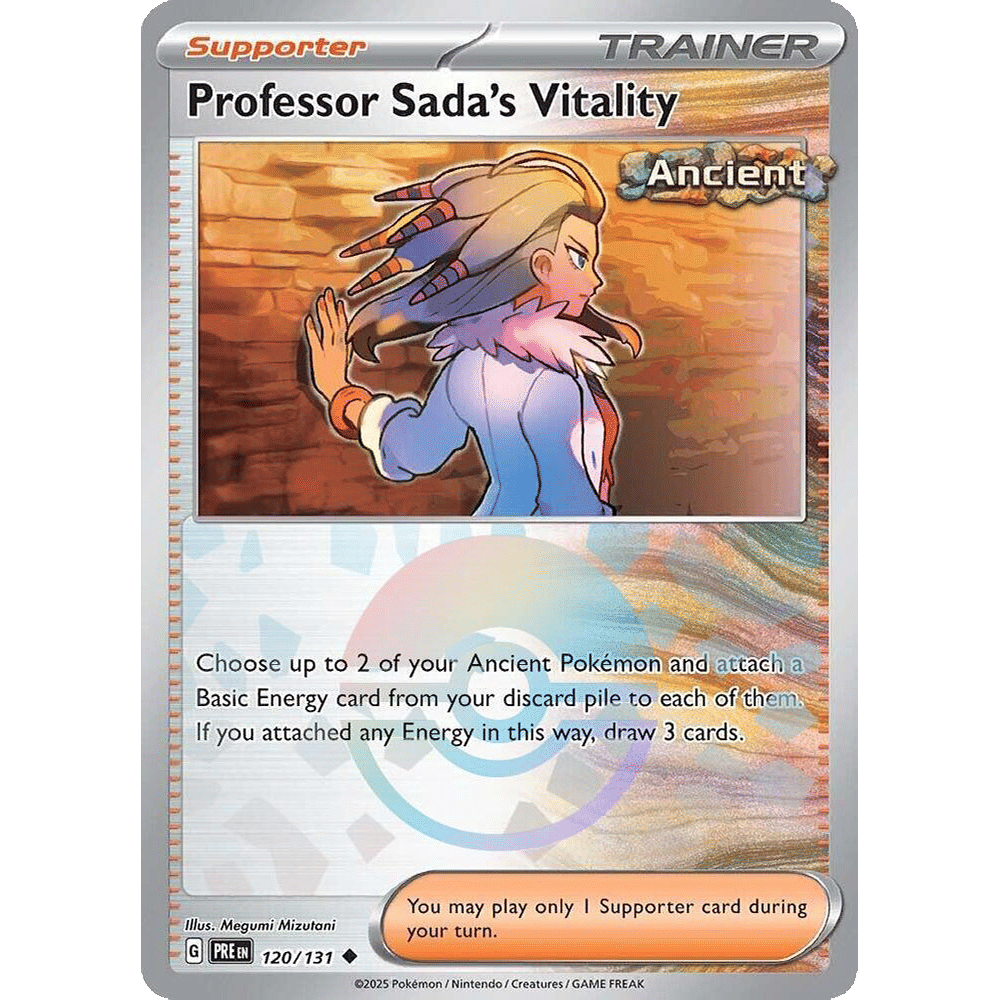Professor Sada's Vitality (Poke Ball Pattern) - SV: Prismatic Evolutions (PRE)