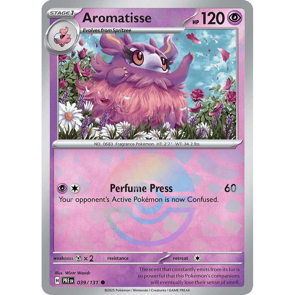 Aromatisse (Poke Ball Pattern) - SV: Prismatic Evolutions (PRE)