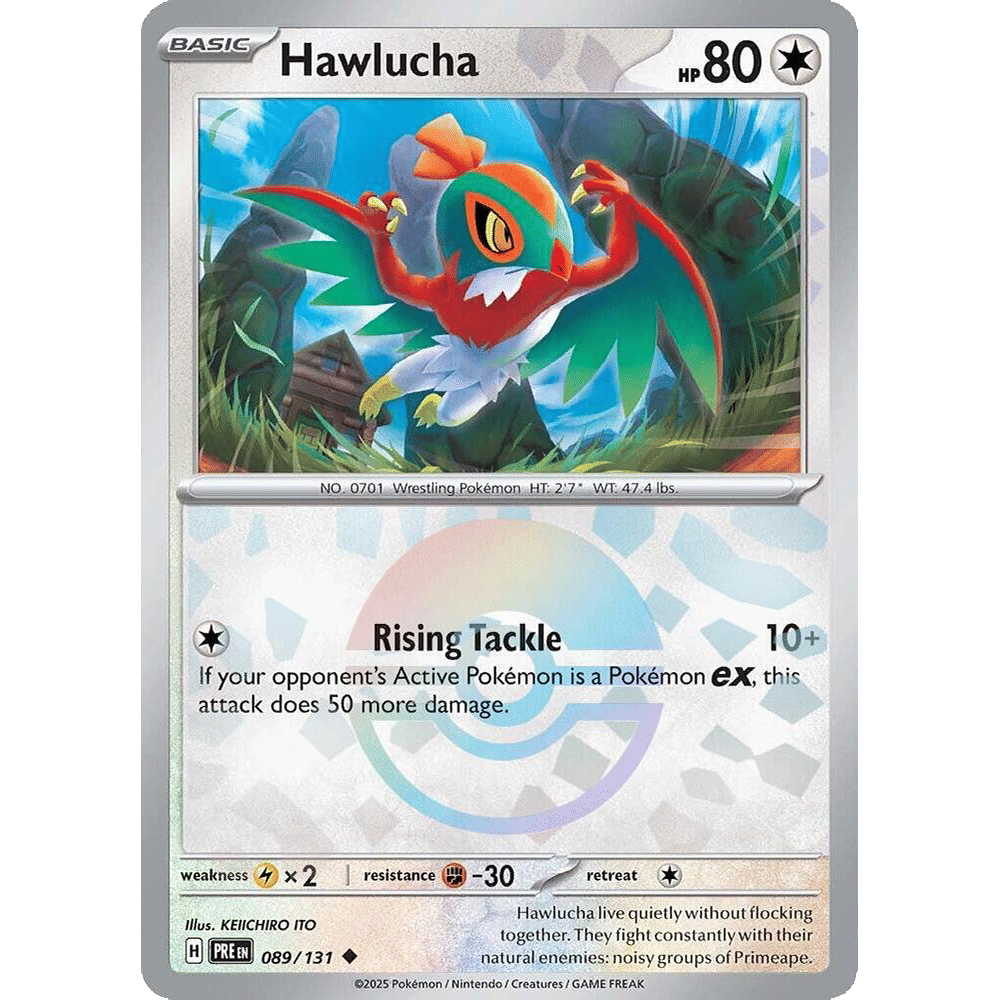 Hawlucha (Poke Ball Pattern) - SV: Prismatic Evolutions (PRE)