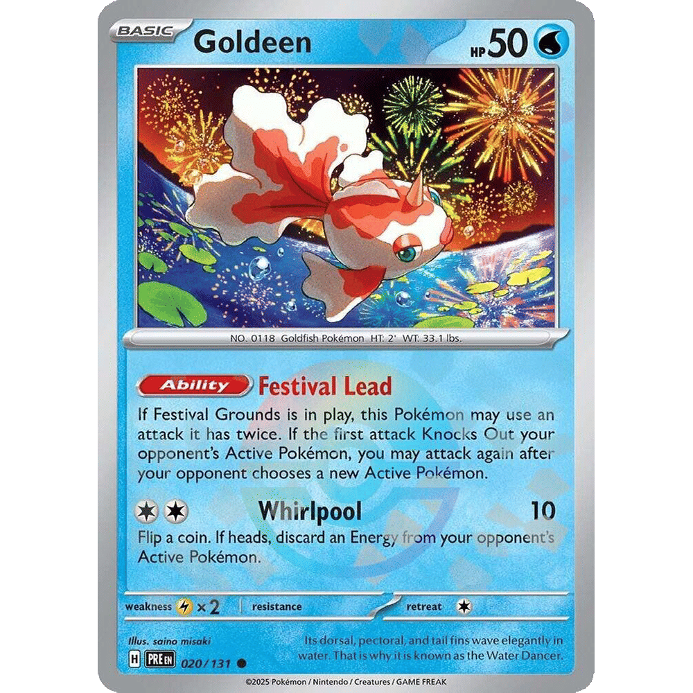 Goldeen (Poke Ball Pattern) - SV: Prismatic Evolutions (PRE)