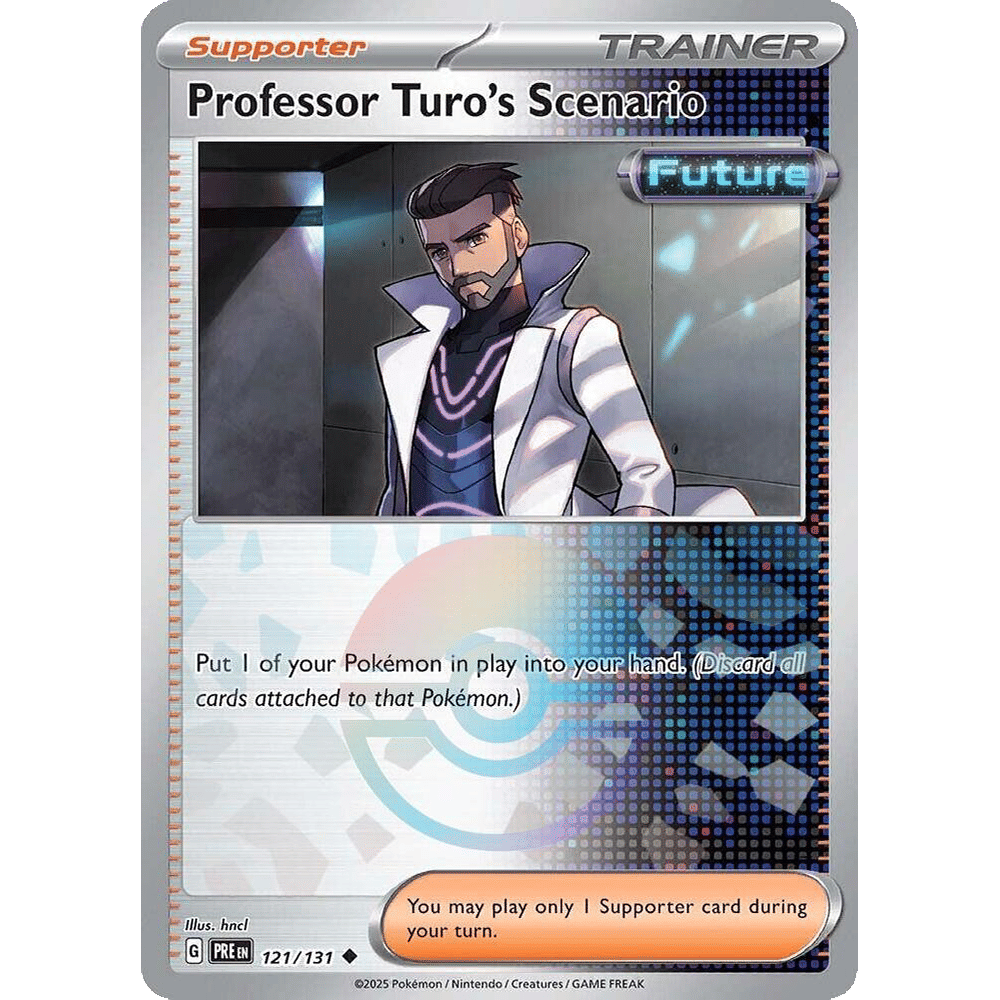 Professor Turo's Scenario (Poke Ball Pattern) - SV: Prismatic Evolutions (PRE)
