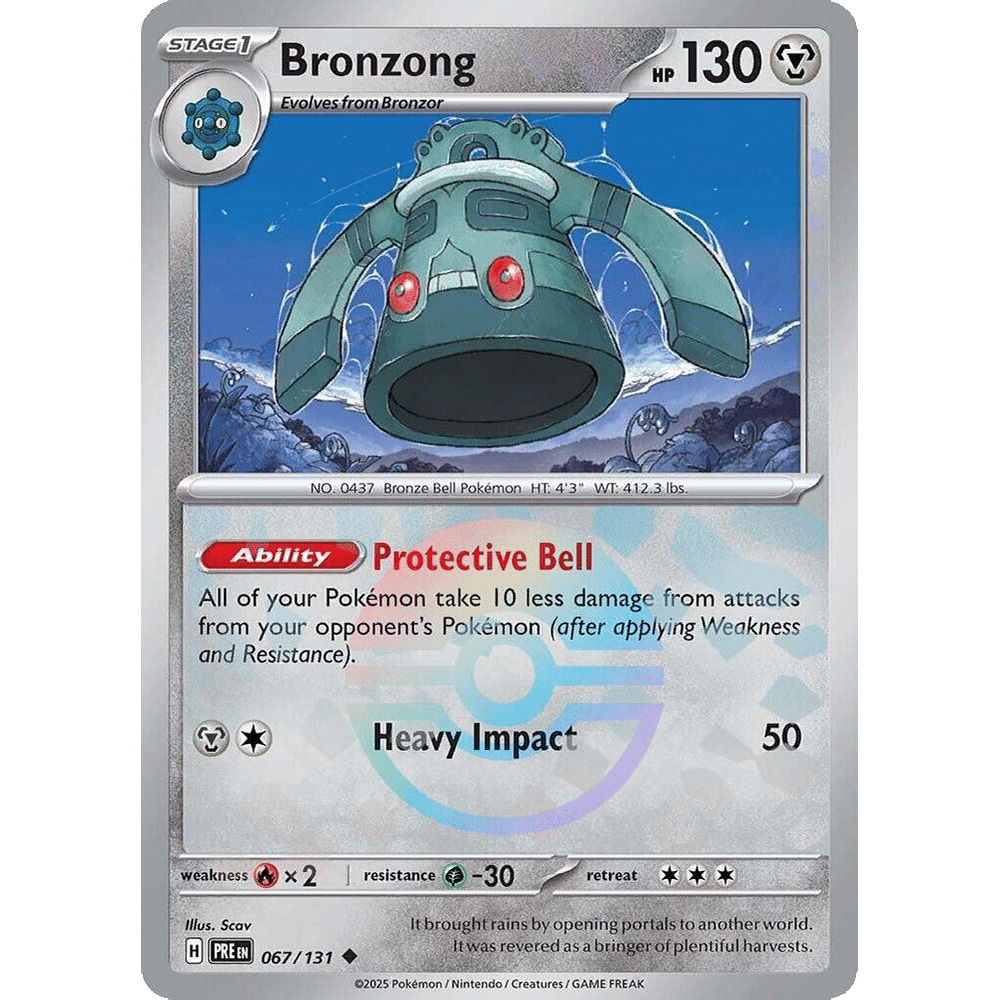 Bronzong (Poke Ball Pattern) - SV: Prismatic Evolutions (PRE)
