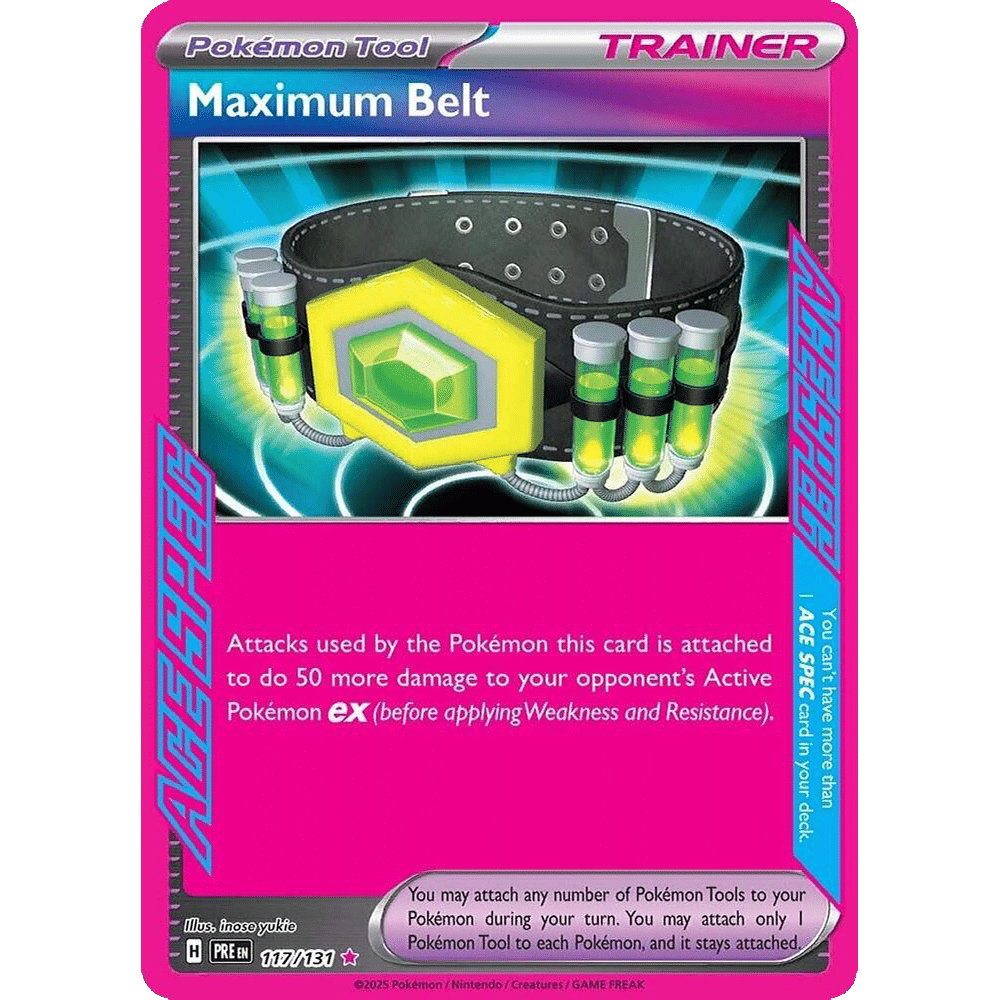 Maximum Belt - SV: Prismatic Evolutions (PRE)