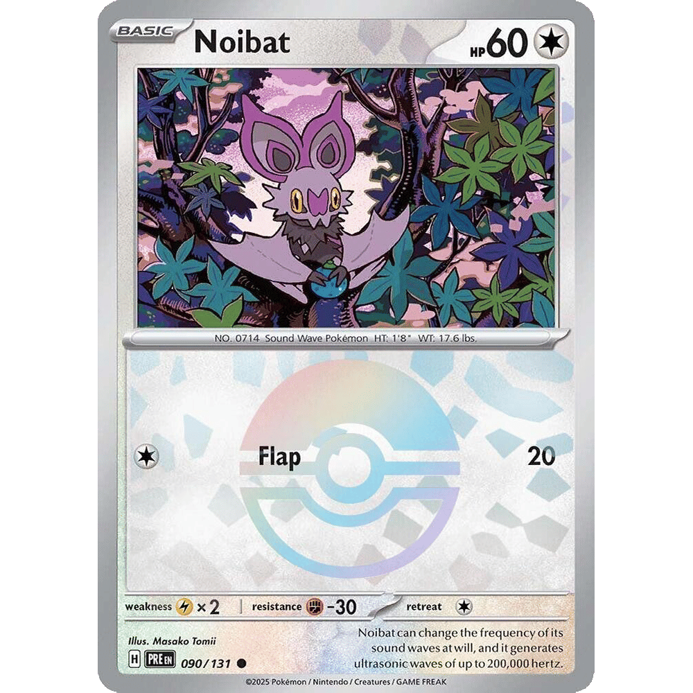 Noibat (Poke Ball Pattern) - SV: Prismatic Evolutions (PRE)