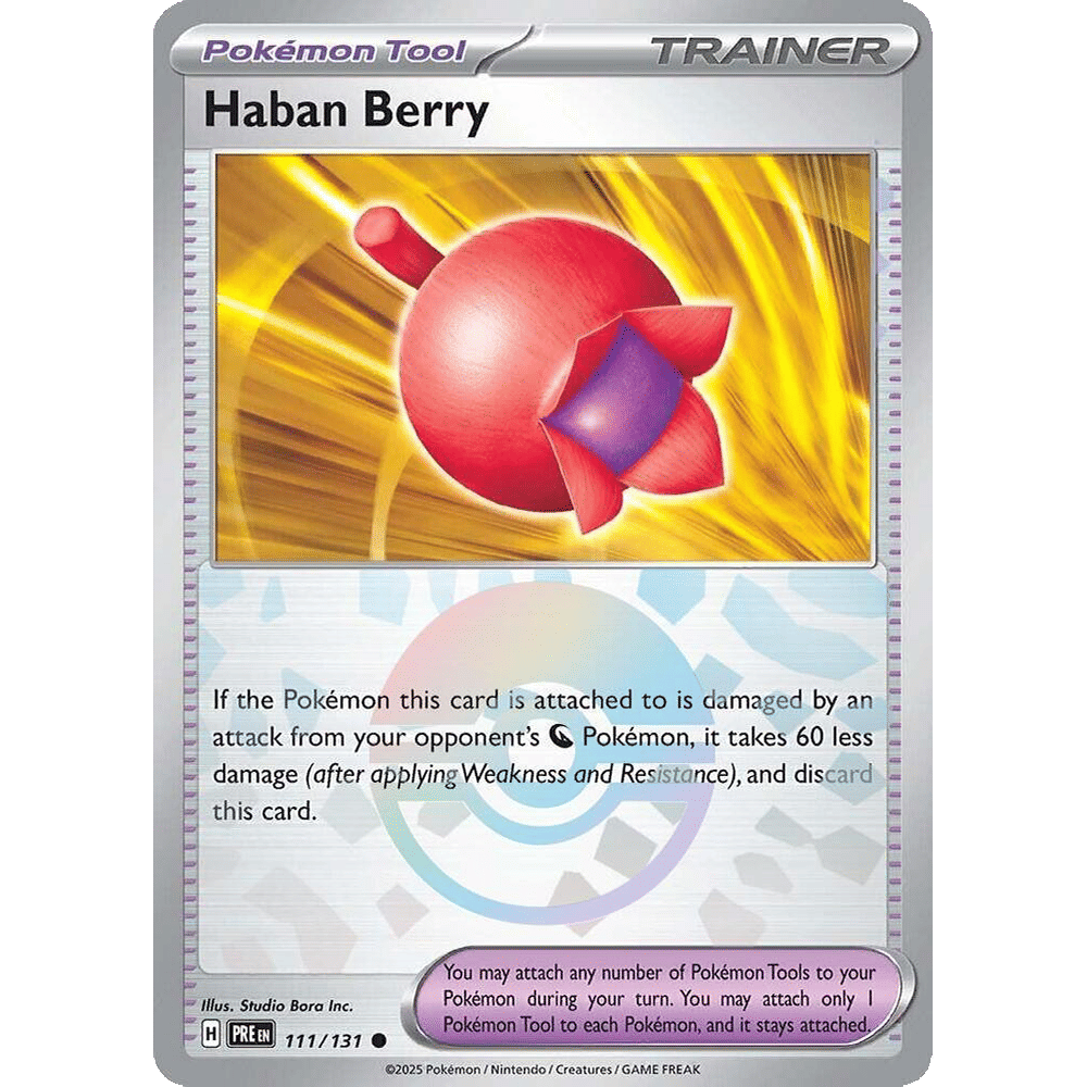 Haban Berry (Poke Ball Pattern) - SV: Prismatic Evolutions (PRE)