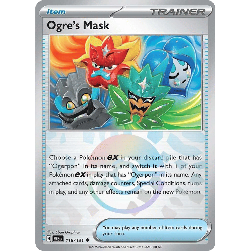 Ogre's Mask (Poke Ball Pattern) - SV: Prismatic Evolutions (PRE)