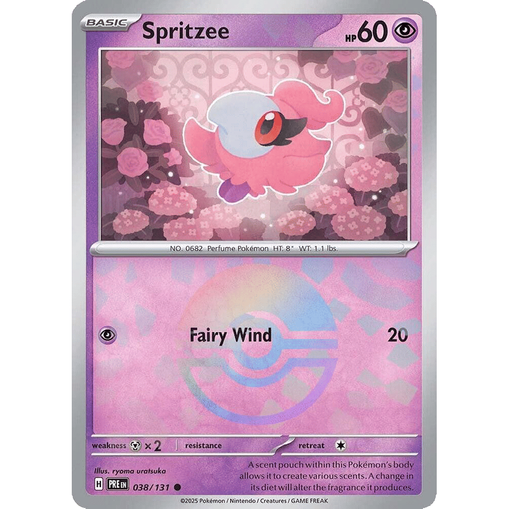 Spritzee (Poke Ball Pattern) - SV: Prismatic Evolutions (PRE)