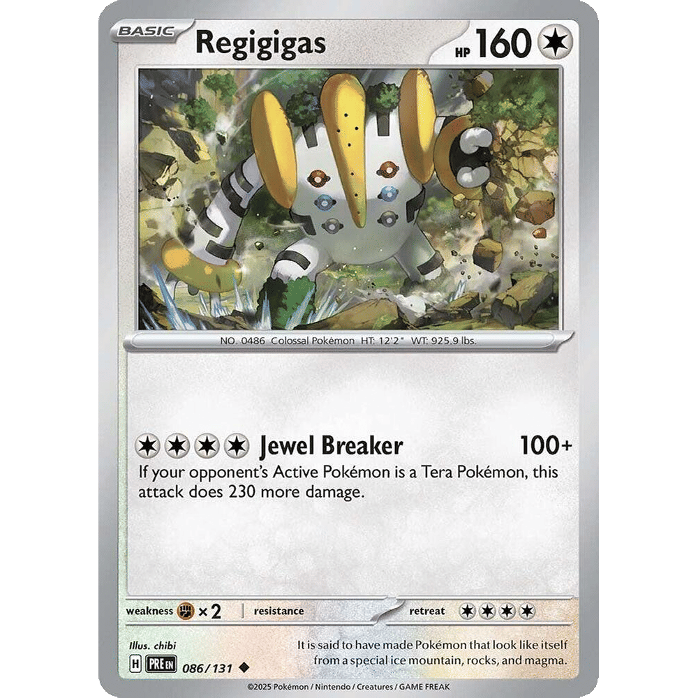 Regigigas - SV: Prismatic Evolutions (PRE)