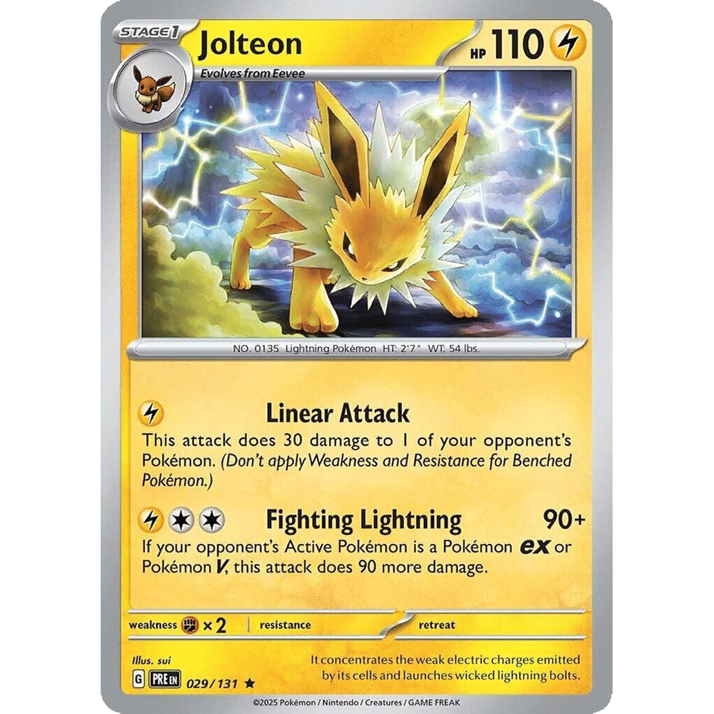 Jolteon - SV: Prismatic Evolutions (PRE)