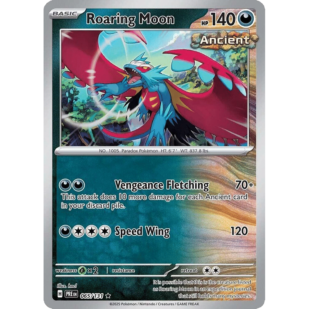 Roaring Moon - SV: Prismatic Evolutions (PRE)