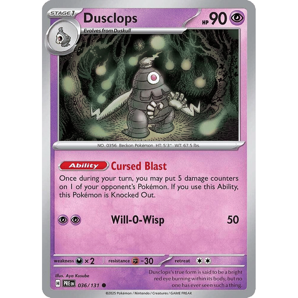 Dusclops - SV: Prismatic Evolutions (PRE)