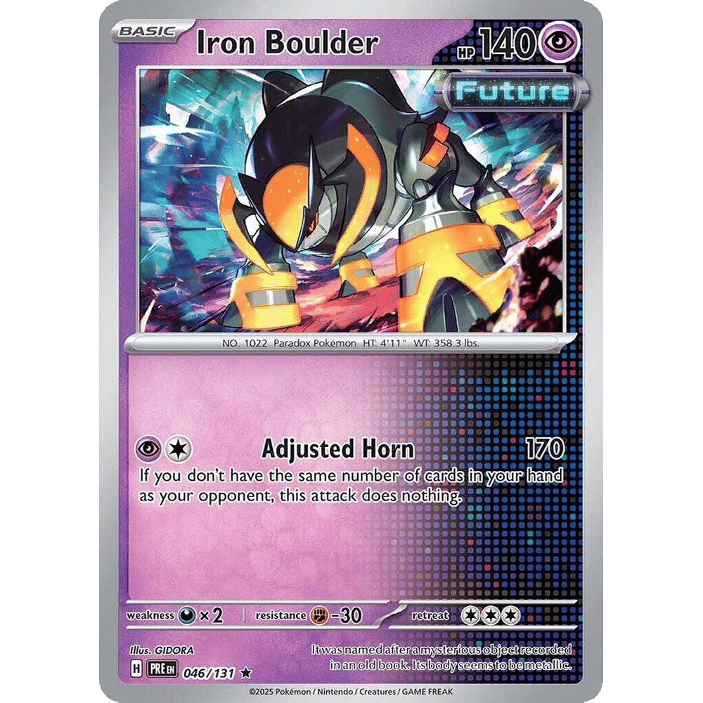 Iron Boulder - SV: Prismatic Evolutions (PRE)