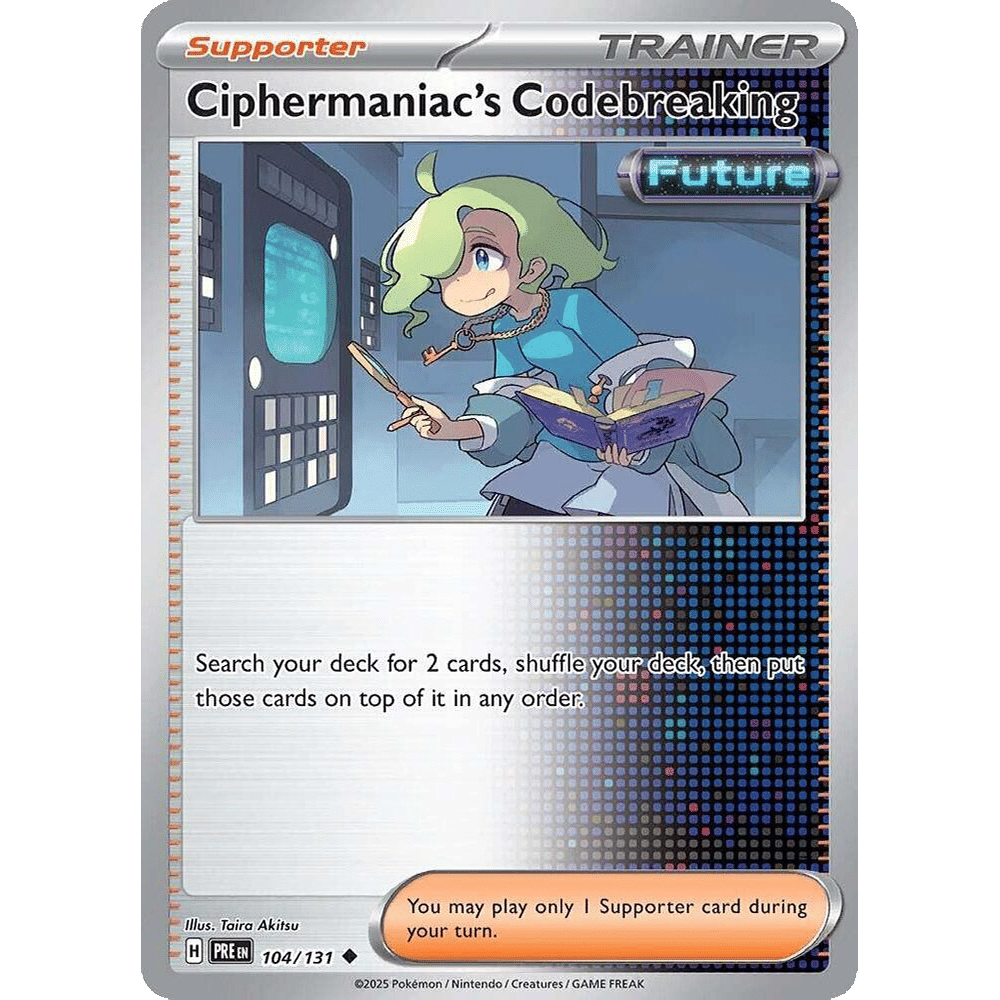 Ciphermaniac's Codebreaking - SV: Prismatic Evolutions (PRE)