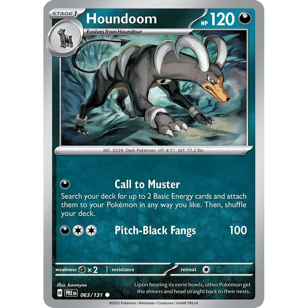 Houndoom - SV: Prismatic Evolutions (PRE)