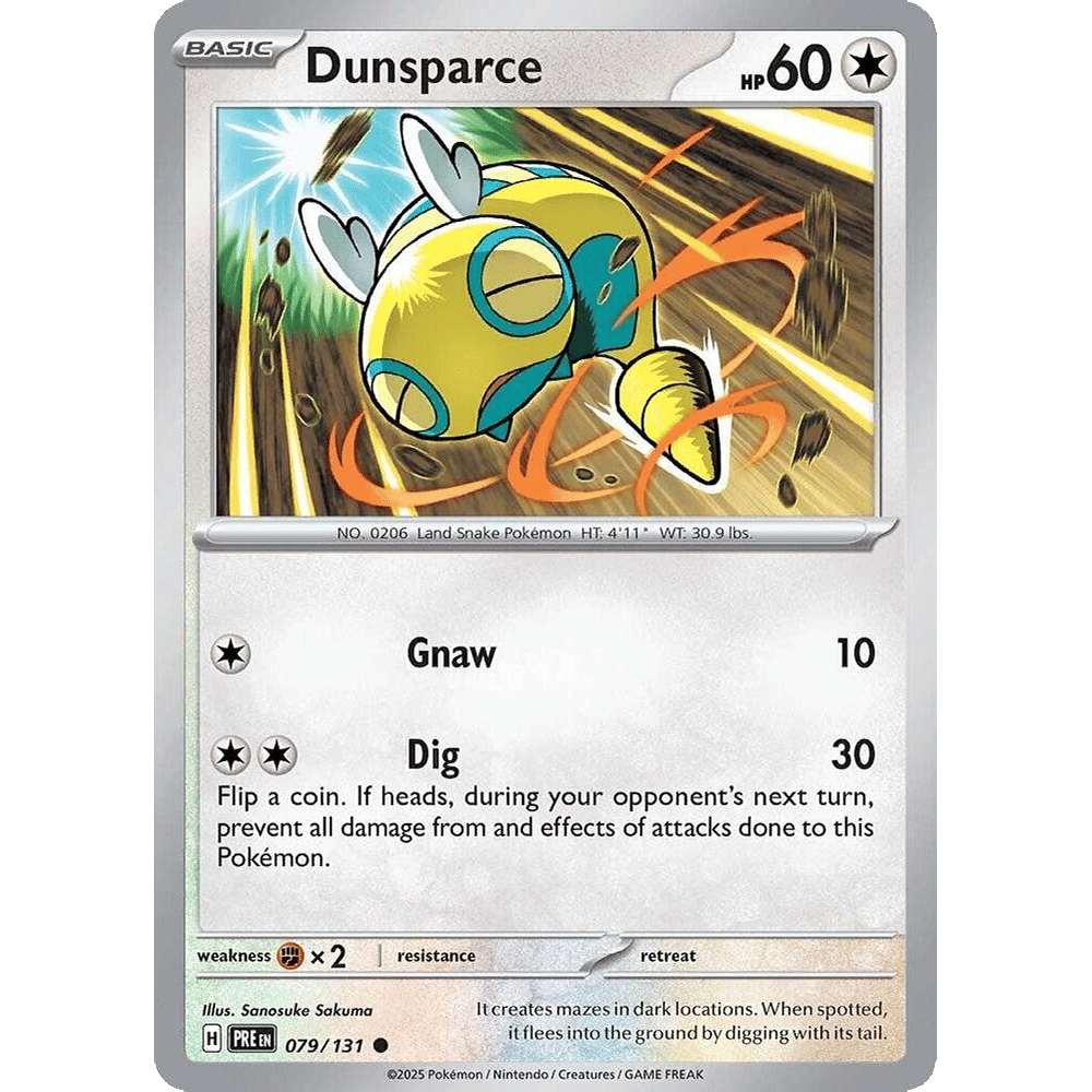 Dunsparce - SV: Prismatic Evolutions (PRE)