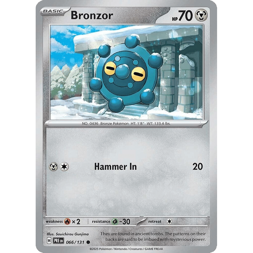 Bronzor - SV: Prismatic Evolutions (PRE)