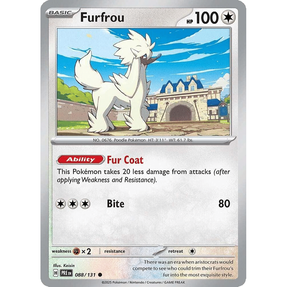 Furfrou - SV: Prismatic Evolutions (PRE)