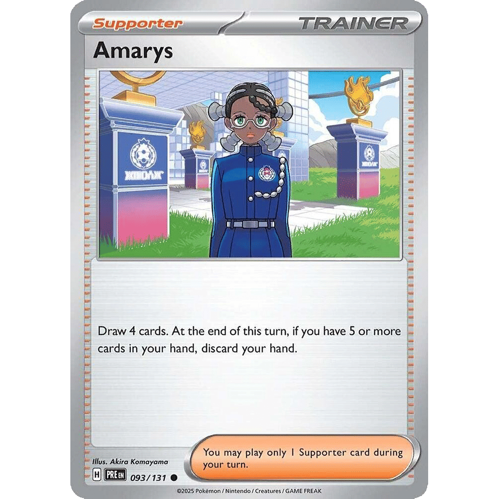 Amarys - 093/131 - SV: Prismatic Evolutions (PRE)