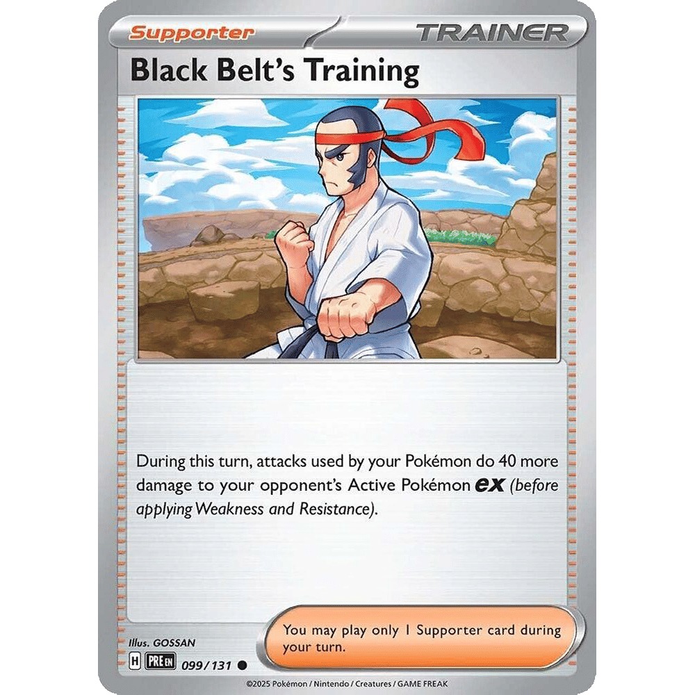 Black Belt's Training - 099/131 - SV: Prismatic Evolutions (PRE)