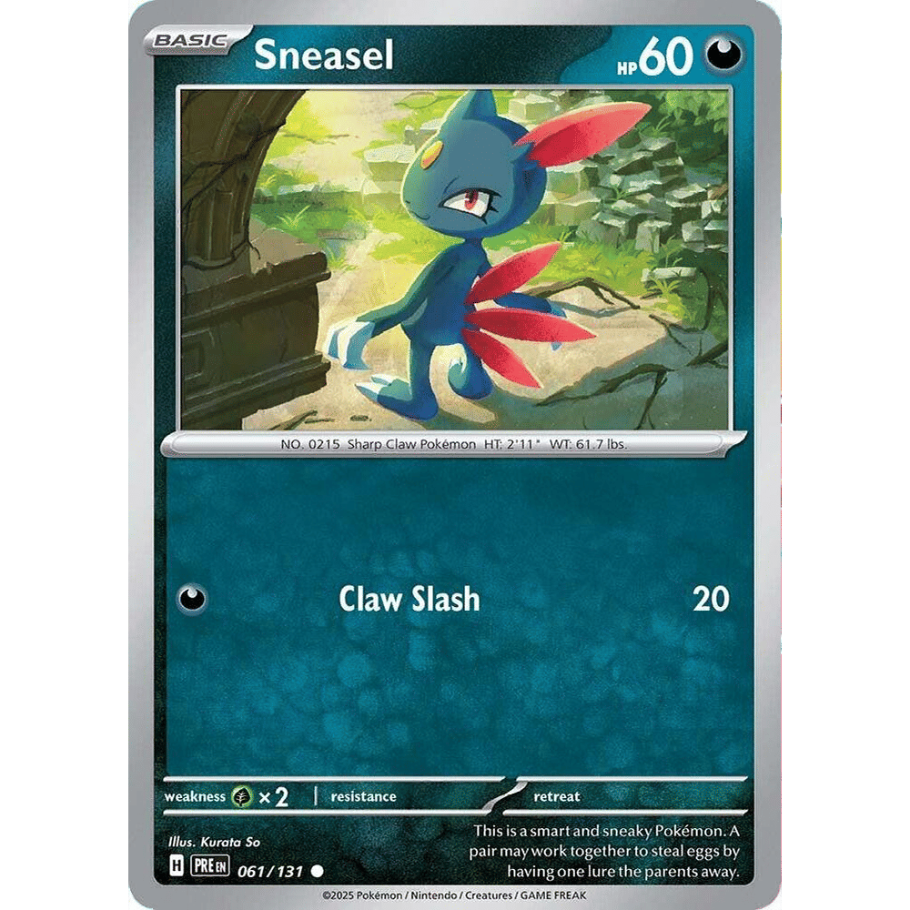 Sneasel - SV: Prismatic Evolutions (PRE)