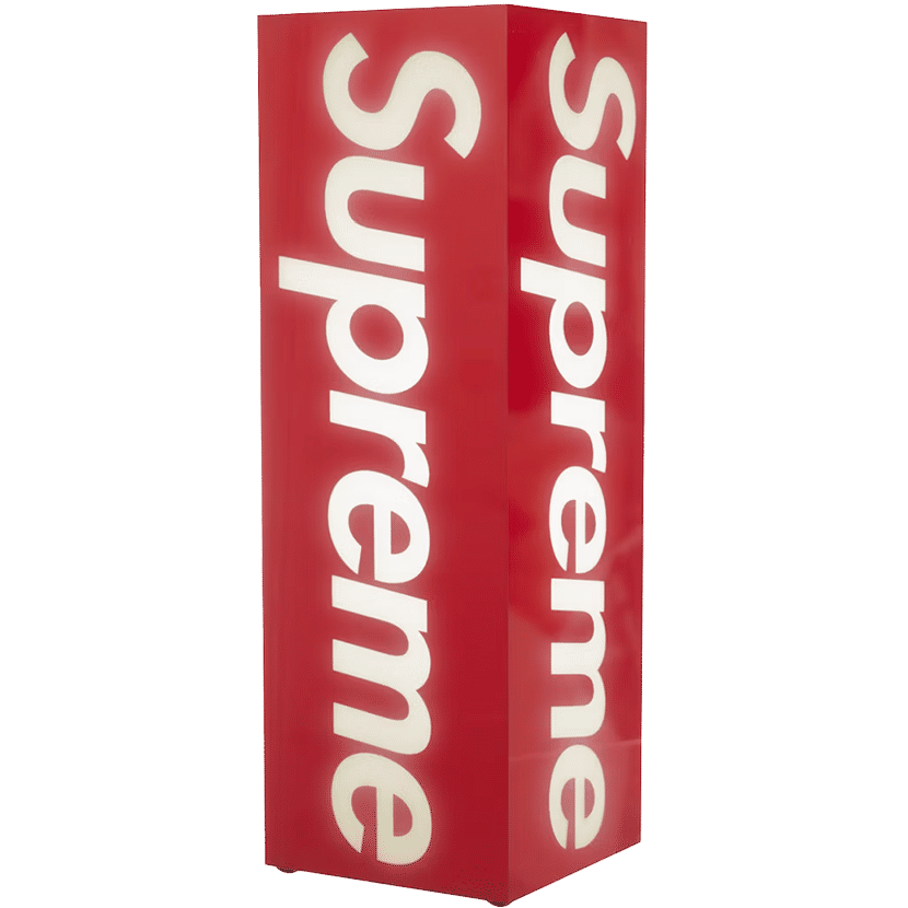 Supreme Box Logo Lamp Red