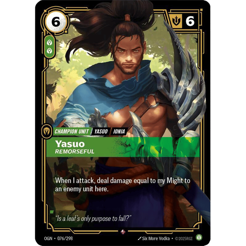 Yasuo - Remorseful