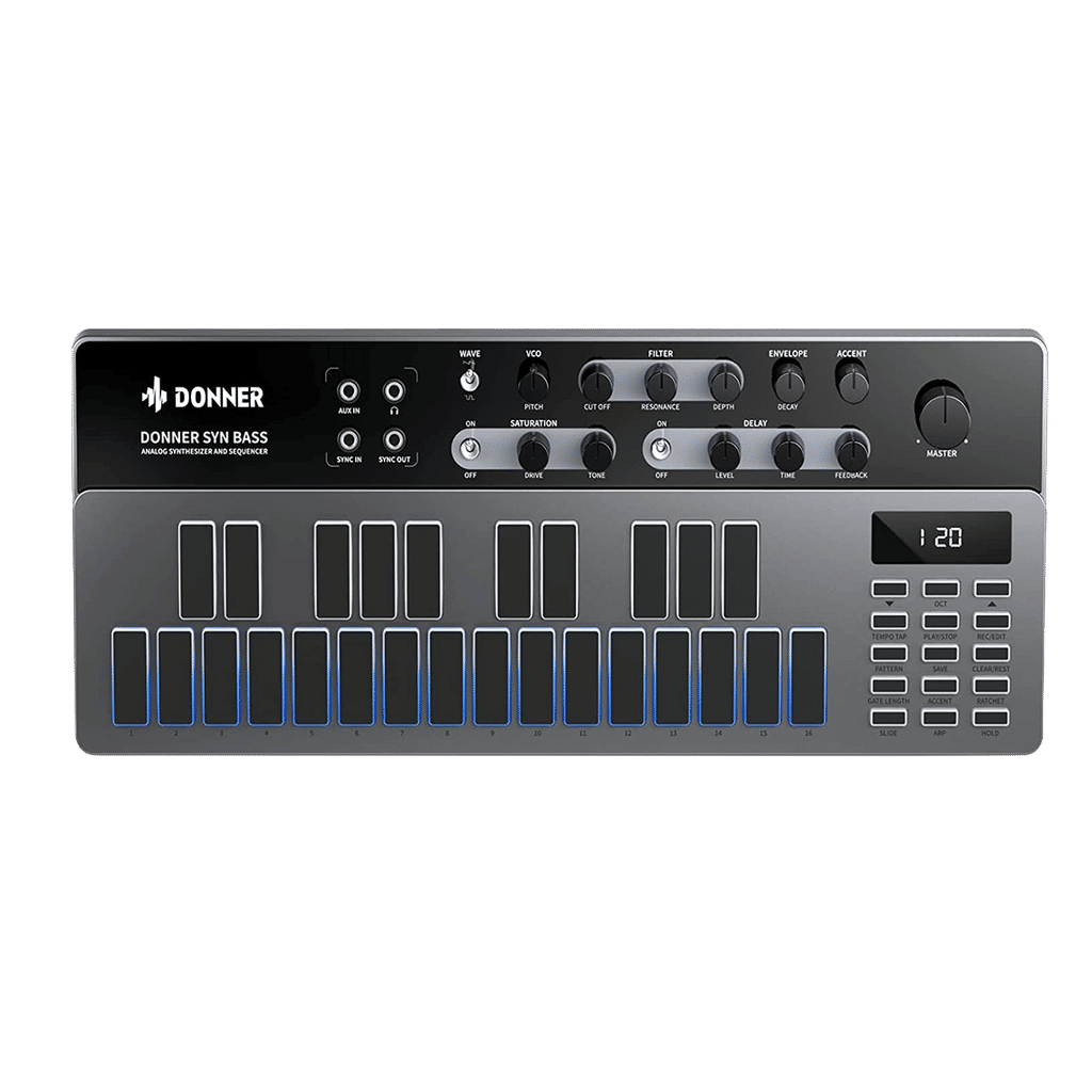 Donner Analog Bass Synthesizer and Sequencer