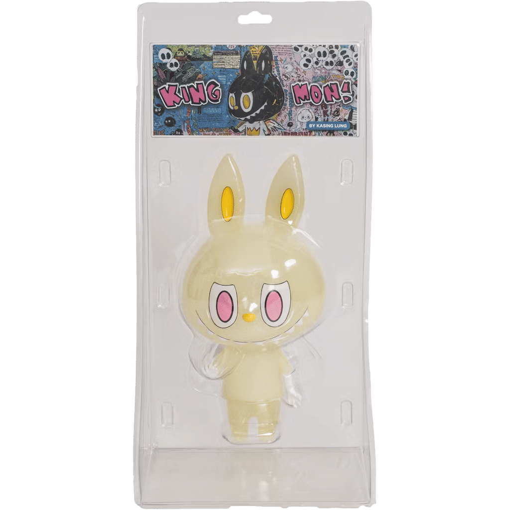 How2work Labubu King Mon Glow Designer Con 2024 (Signed) Vinyl Figure