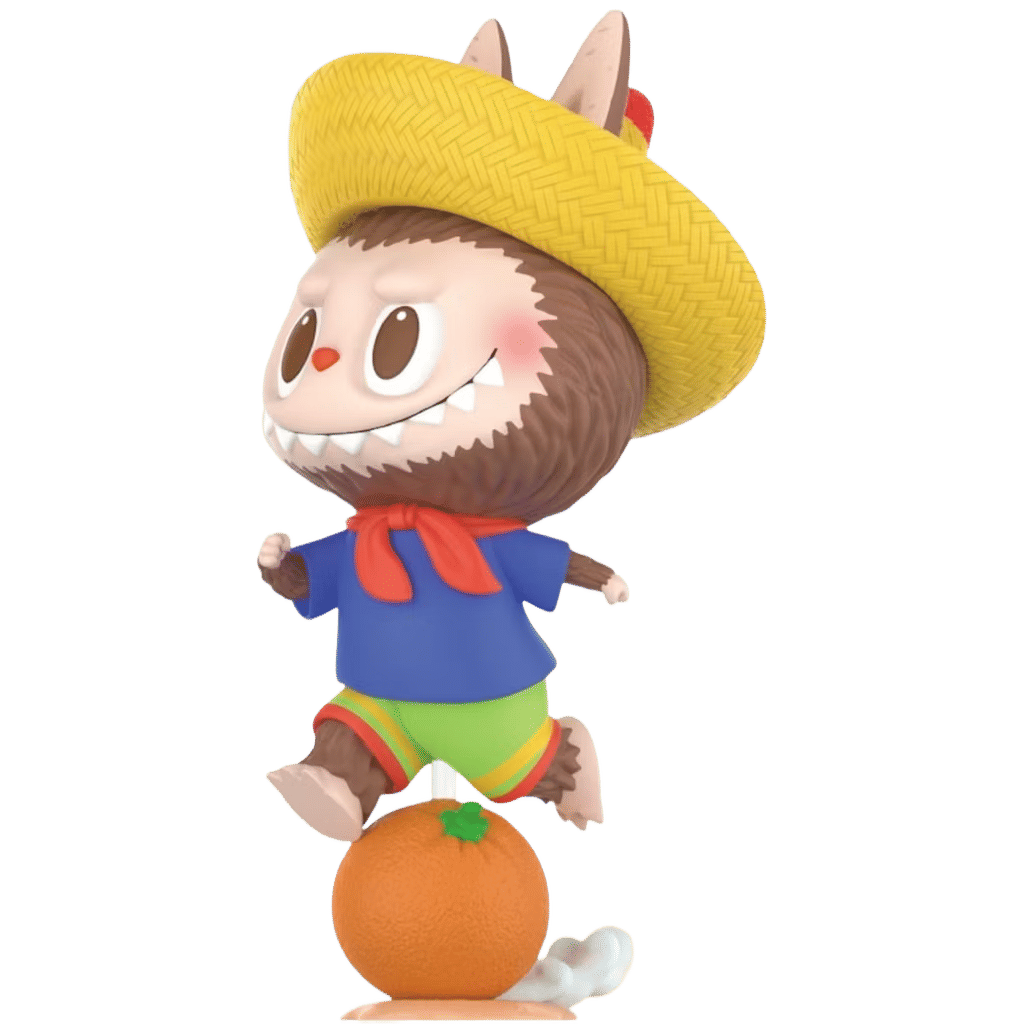 Pop Mart The Monsters Labubu Fruits Series Orange Figure