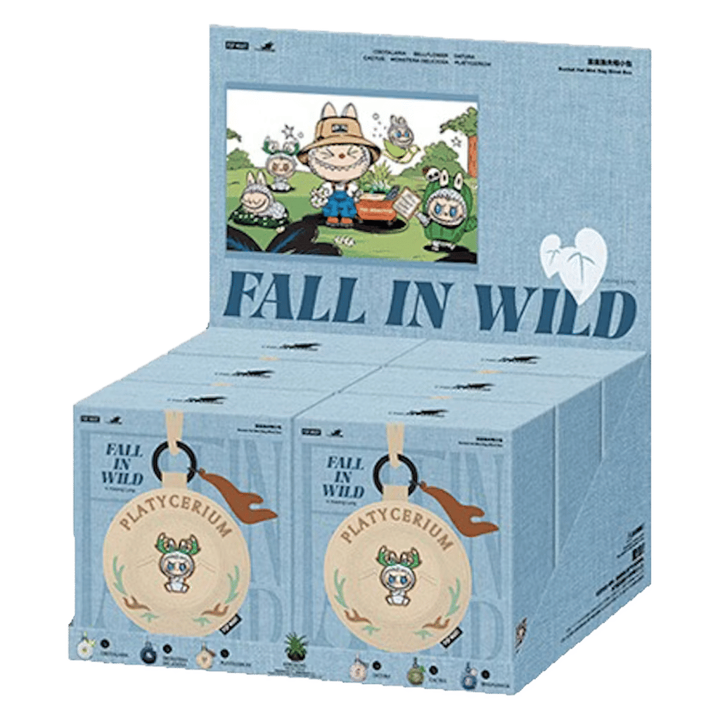 Pop Mart Labubu The Monsters Fall in Wild Series Bucket Hat Mini Bag Sealed Case (6 Blind Box)