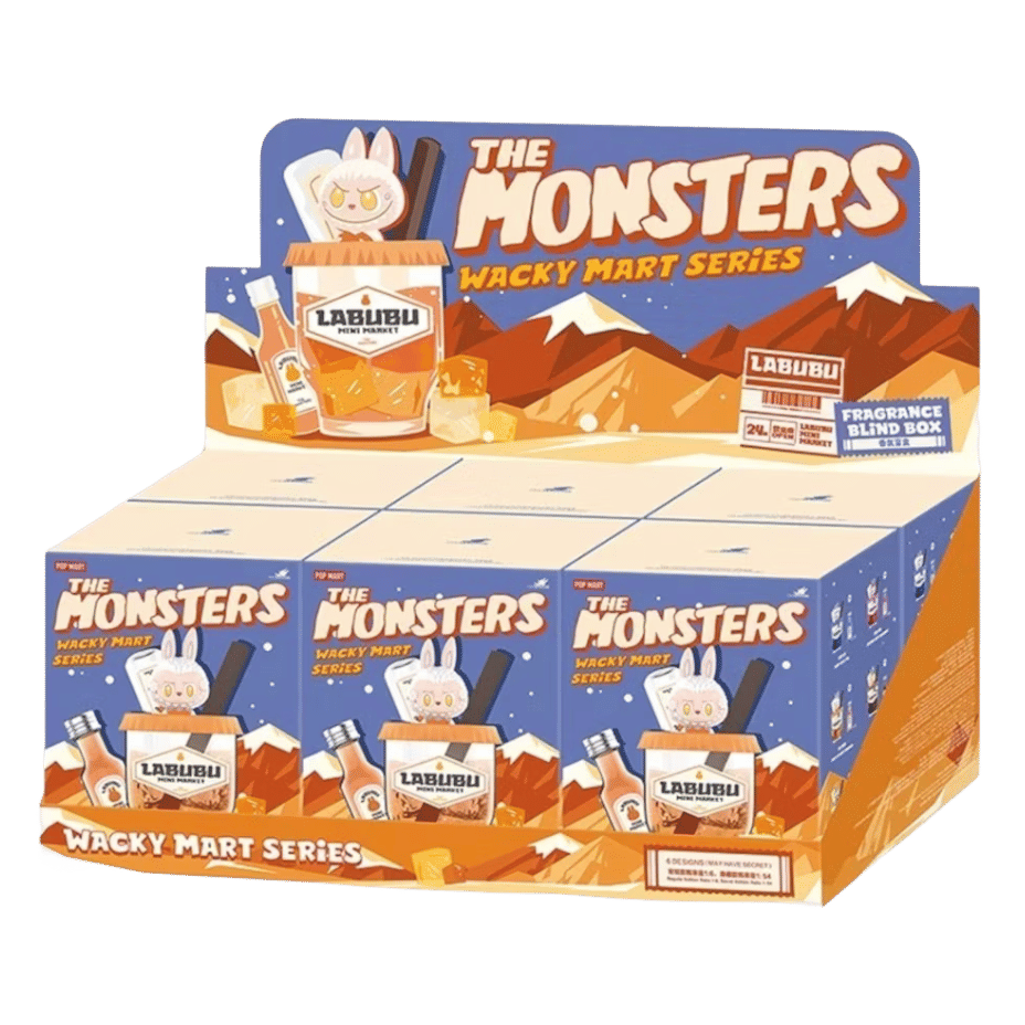 Pop Mart Labubu The Monsters Wacky Mart Series Fragrance Sealed Case (6 Blind Box)