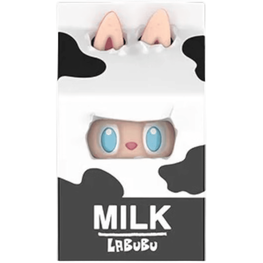 Pop Mart Labubu The Monsters Wacky Mart Series Milk Figure