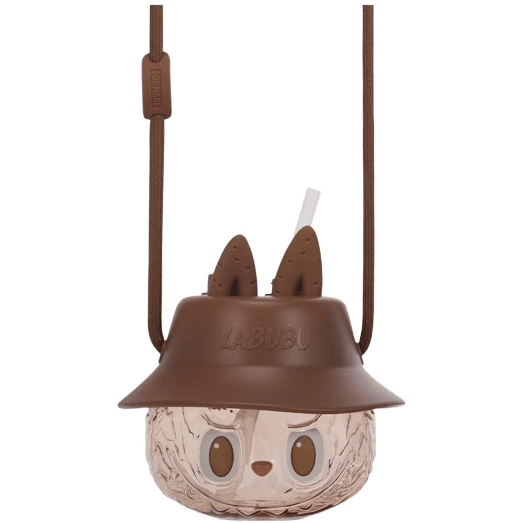 Pop Mart Labubu The Monsters Wacky Mart Series Caramel Brown Tumbler
