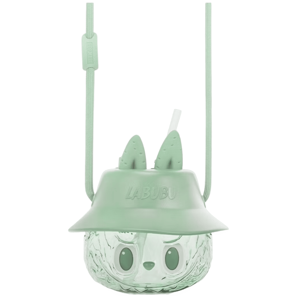 Pop Mart Labubu The Monsters Wacky Mart Series Green Pomelo Tumbler