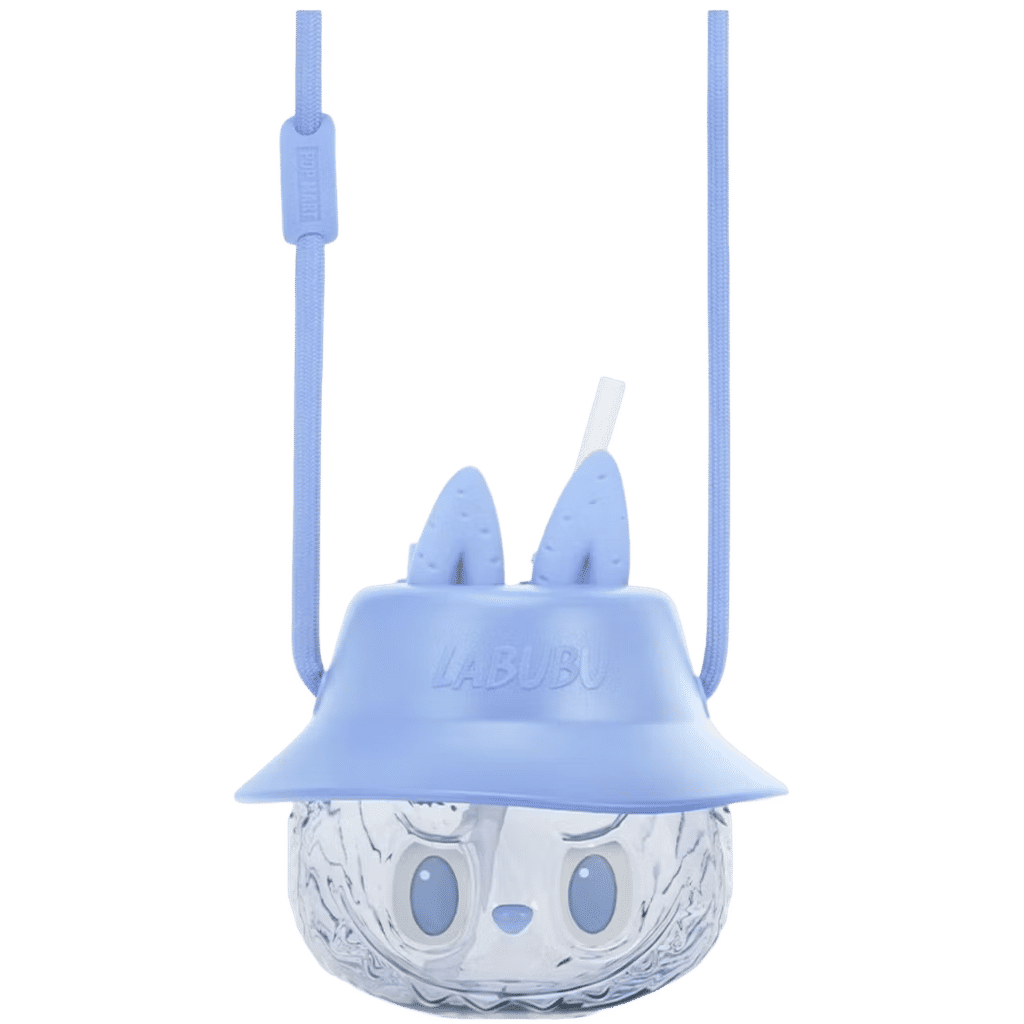 Pop Mart Labubu The Monsters Wacky Mart Series Bubble Blue Tumbler