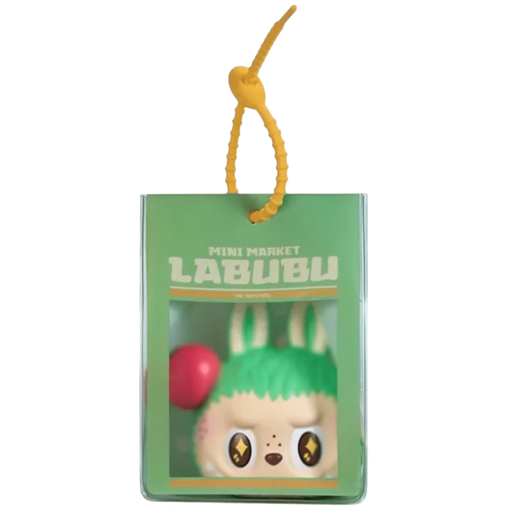 Pop Mart Labubu The Monsters Wacky Mart Series Grilled Sausage Pinch Pendant