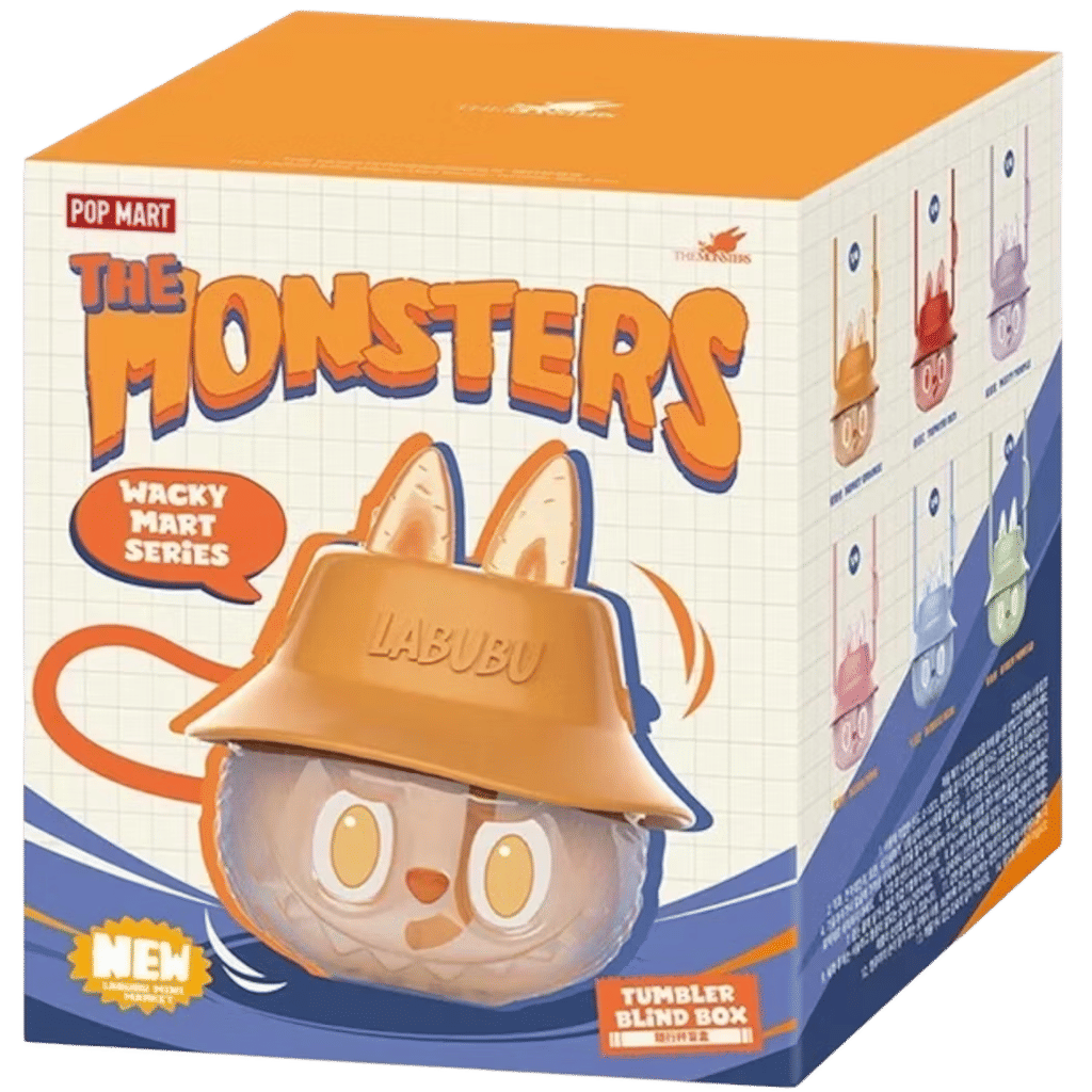 Pop Mart Labubu The Monsters Wacky Mart Series Tumbler Blind Box Single Blind Box