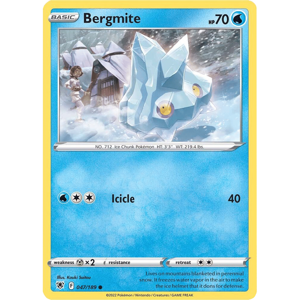 Bergmite - SWSH10: Astral Radiance